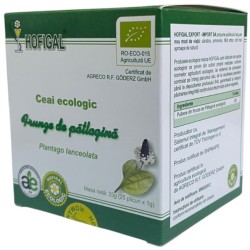 Ceai Ecologic - FRUNZE PATLAGINA Ceai Ecologic - FRUNZE PATLAGINA