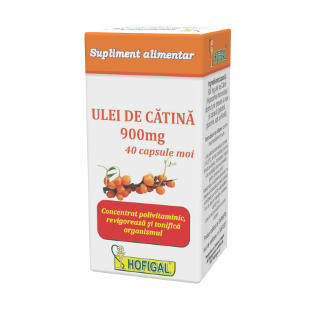 Ulei de catina 900 mg - capsule moi