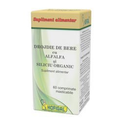 Drojdie de bere cu AlfAlfa si Siliciu Organic