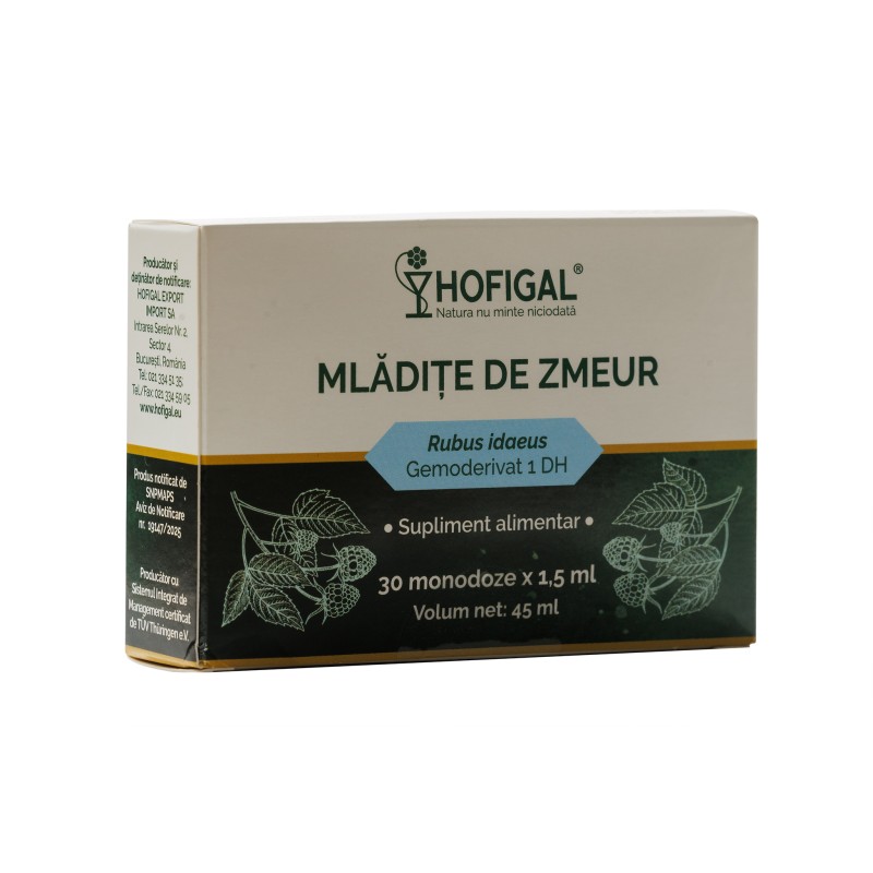 Mladite de zmeur - Gemoderivat