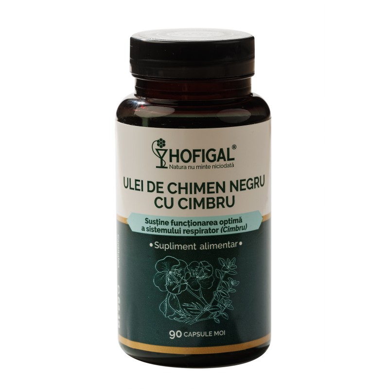 Ulei de Chimen Negru cu Cimbru 90 cps