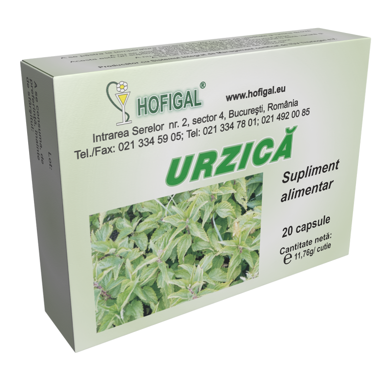 Urzica - 20 capsule