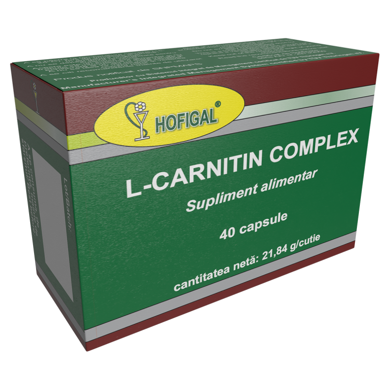L-Carnitin complex 40 caps.