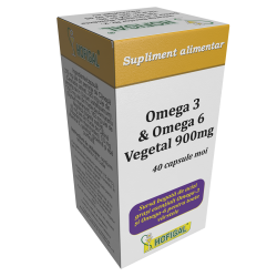 Omega 3 & Omega 6 Vegetal 900 mg (capsule moi)