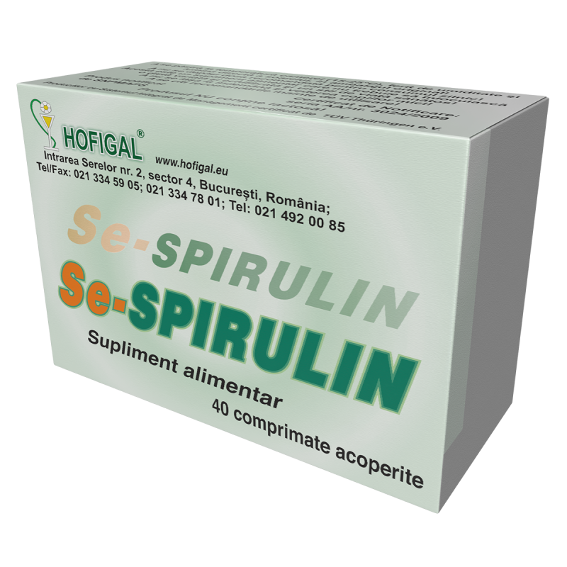 Se-Spirulin 40 compr.