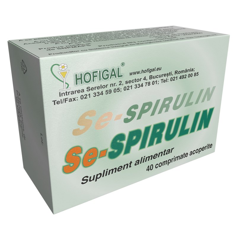 Se-Spirulin 40 compr.
