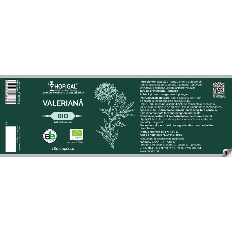 Valeriana eco 180 capsule