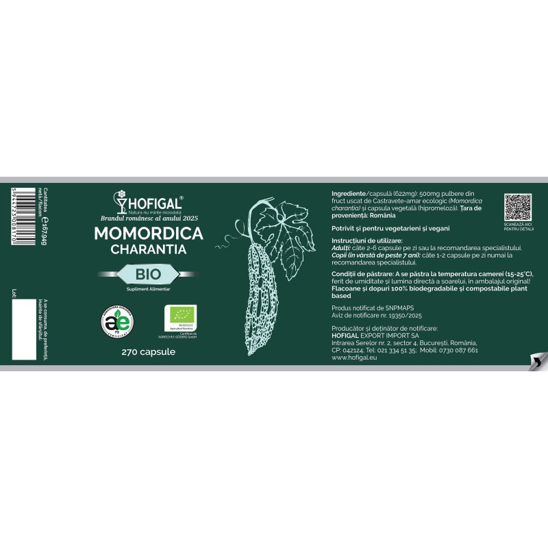 Momordica Charantia eco 270 capsule