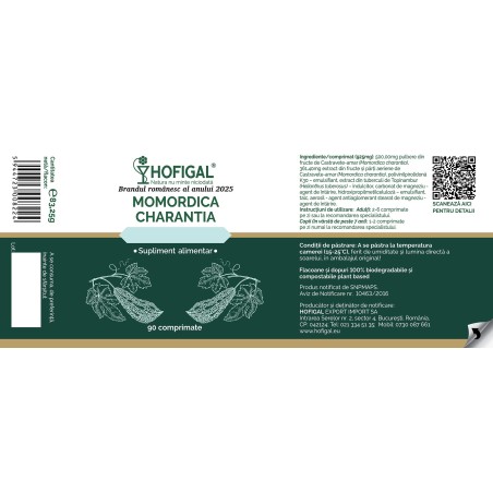 Momordica Charantia 90 cpr