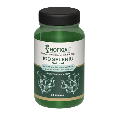 Iod Seleniu natural 30 capsule