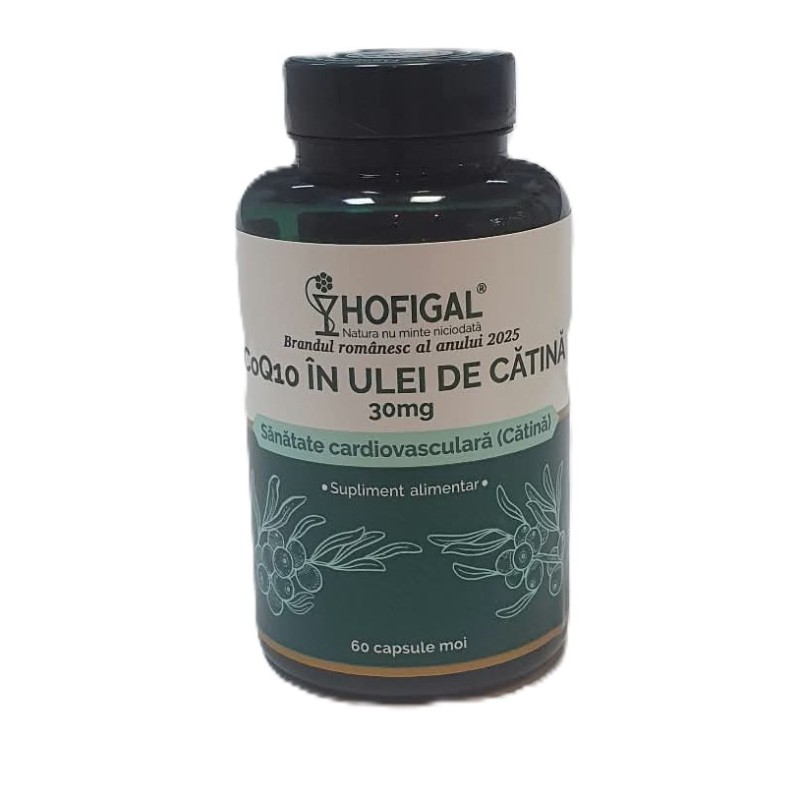 COQ10 IN ULEI DE CATINA 30mg 60cps moi