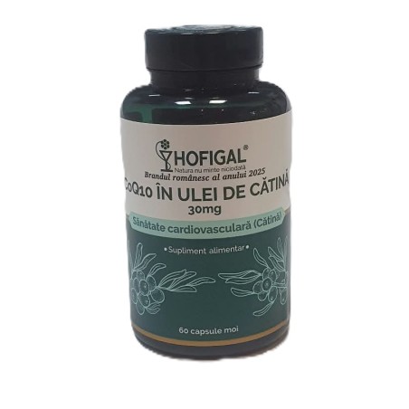 COQ10 IN ULEI DE CATINA 30mg 60cps moi
