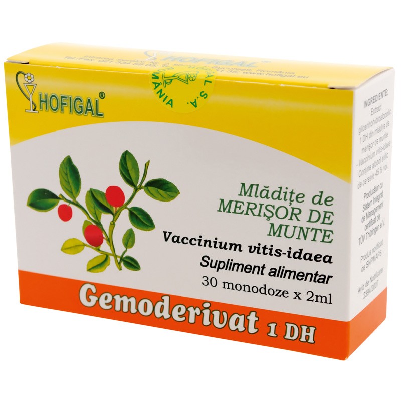 Mladite De Merisor De Munte Gemoderivat Hofigal